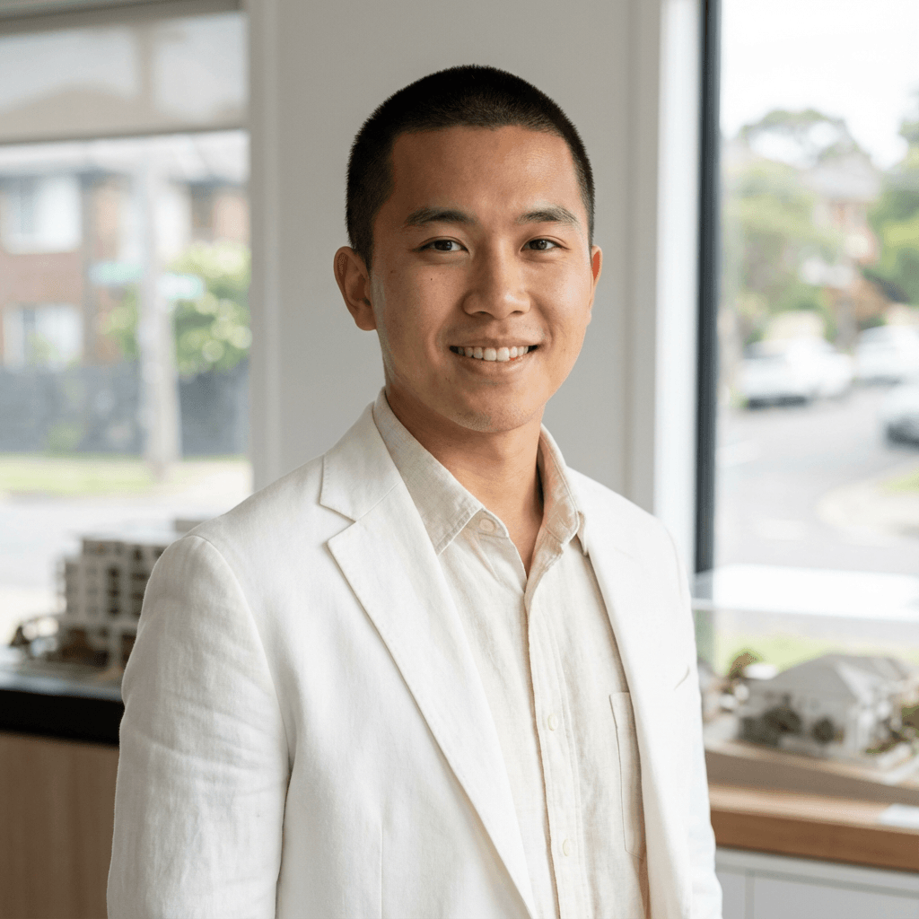 David Chen, referral coordinator, giving a reassuring nod